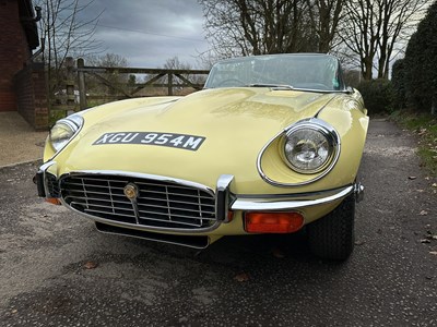 Lot 45 - 1973 Jaguar E-Type Roadster 5.3