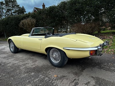 Lot 45 - 1973 Jaguar E-Type Roadster 5.3