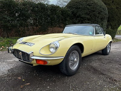 Lot 45 - 1973 Jaguar E-Type Roadster 5.3