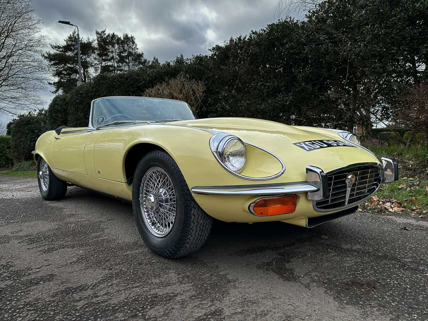 Lot 45 - 1973 Jaguar E-Type Roadster 5.3