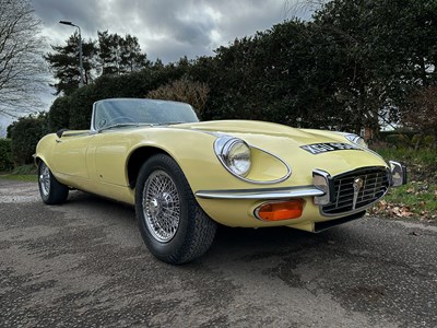 Lot 45 - 1973 Jaguar E-Type Roadster 5.3