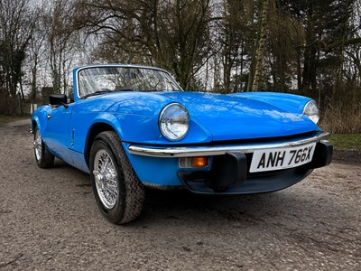 Lot 48 - 1981 Triumph Spitfire 1500