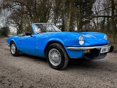 Lot 48 - 1981 Triumph Spitfire 1500