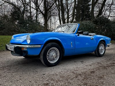 Lot 48 - 1981 Triumph Spitfire 1500