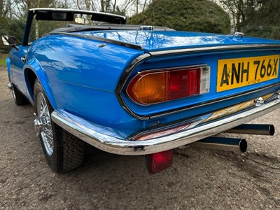 Lot 48 - 1981 Triumph Spitfire 1500