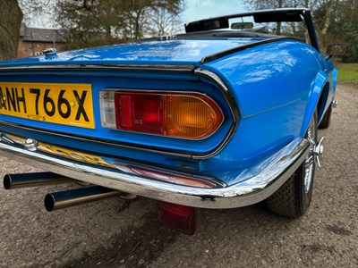 Lot 48 - 1981 Triumph Spitfire 1500