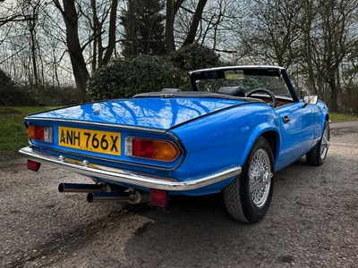 Lot 48 - 1981 Triumph Spitfire 1500