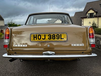 Lot 49 - 1973 Rover 2000 SC