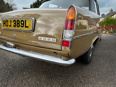 Lot 49 - 1973 Rover 2000 SC