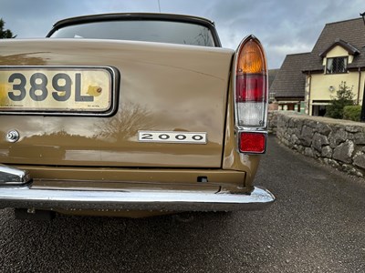 Lot 49 - 1973 Rover 2000 SC