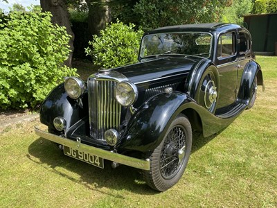 Lot 6 - 1937 Jaguar SS 1½-Litre Saloon