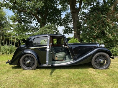Lot 6 - 1937 Jaguar SS 1½-Litre Saloon