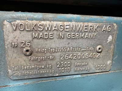 Lot 61 - 1973 Volkswagen T2 Pickup
