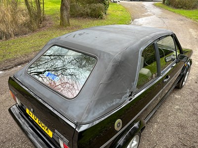 Lot 27 - 1982 Volkswagen Golf Cabriolet GL