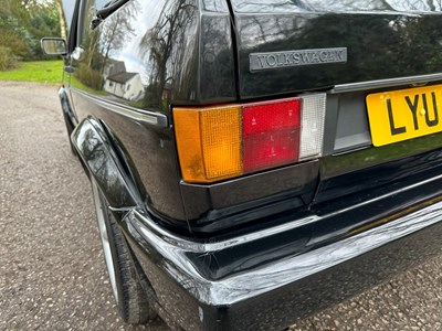 Lot 27 - 1982 Volkswagen Golf Cabriolet GL