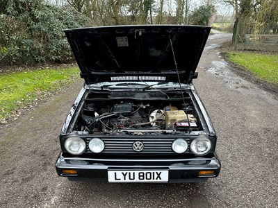 Lot 27 - 1982 Volkswagen Golf Cabriolet GL