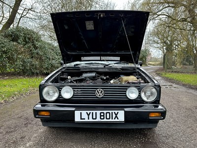 Lot 27 - 1982 Volkswagen Golf Cabriolet GL