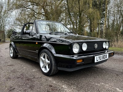 Lot 27 - 1982 Volkswagen Golf Cabriolet GL