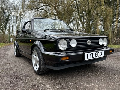 Lot 27 - 1982 Volkswagen Golf Cabriolet GL
