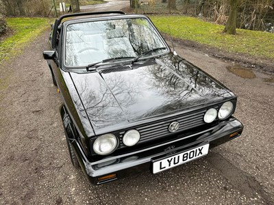 Lot 27 - 1982 Volkswagen Golf Cabriolet GL