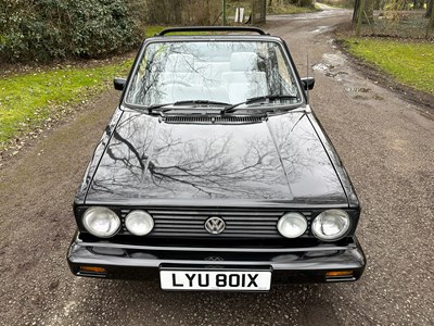 Lot 27 - 1982 Volkswagen Golf Cabriolet GL