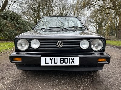 Lot 27 - 1982 Volkswagen Golf Cabriolet GL