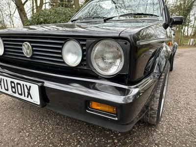 Lot 27 - 1982 Volkswagen Golf Cabriolet GL