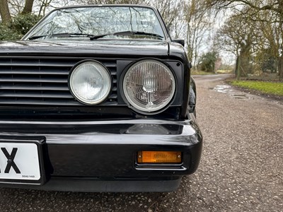 Lot 27 - 1982 Volkswagen Golf Cabriolet GL
