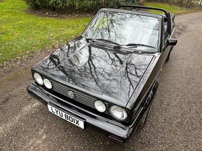 Lot 27 - 1982 Volkswagen Golf Cabriolet GL