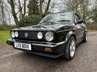 Lot 27 - 1982 Volkswagen Golf Cabriolet GL