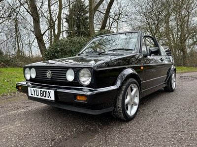 Lot 27 - 1982 Volkswagen Golf Cabriolet GL