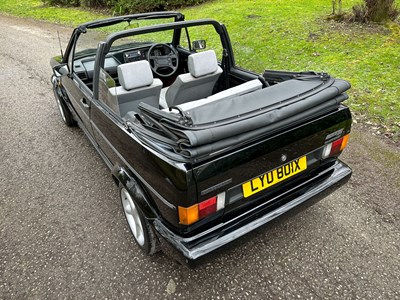Lot 27 - 1982 Volkswagen Golf Cabriolet GL