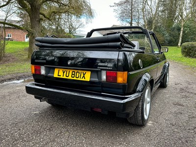 Lot 27 - 1982 Volkswagen Golf Cabriolet GL