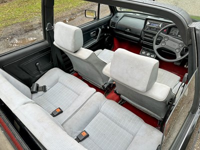 Lot 27 - 1982 Volkswagen Golf Cabriolet GL