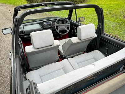 Lot 27 - 1982 Volkswagen Golf Cabriolet GL