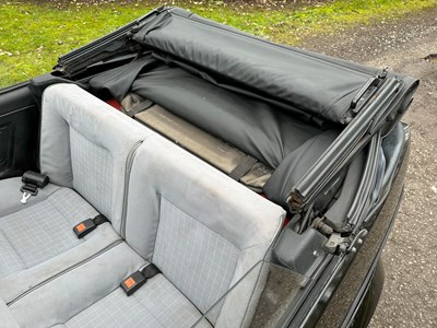Lot 27 - 1982 Volkswagen Golf Cabriolet GL