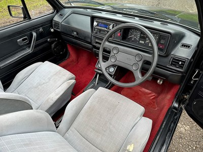 Lot 27 - 1982 Volkswagen Golf Cabriolet GL