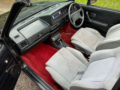 Lot 27 - 1982 Volkswagen Golf Cabriolet GL