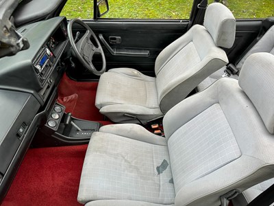 Lot 27 - 1982 Volkswagen Golf Cabriolet GL