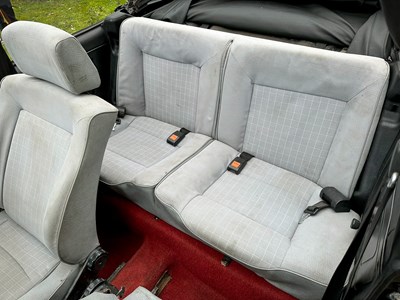 Lot 27 - 1982 Volkswagen Golf Cabriolet GL