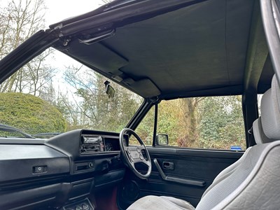 Lot 27 - 1982 Volkswagen Golf Cabriolet GL