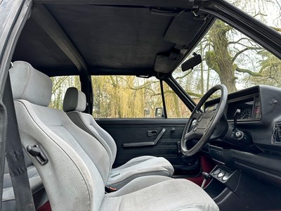 Lot 27 - 1982 Volkswagen Golf Cabriolet GL