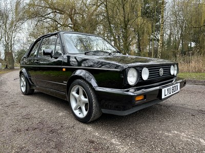 Lot 27 - 1982 Volkswagen Golf Cabriolet GL