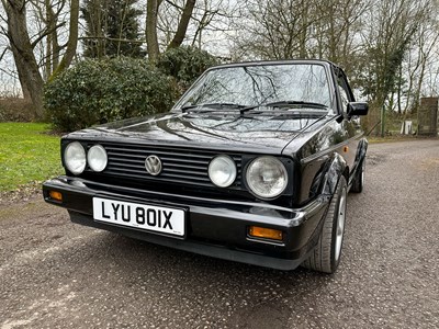 Lot 27 - 1982 Volkswagen Golf Cabriolet GL