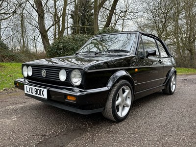 Lot 27 - 1982 Volkswagen Golf Cabriolet GL