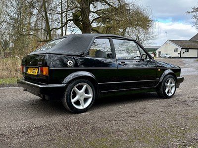 Lot 27 - 1982 Volkswagen Golf Cabriolet GL