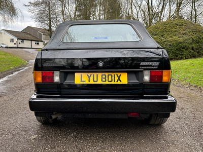 Lot 27 - 1982 Volkswagen Golf Cabriolet GL
