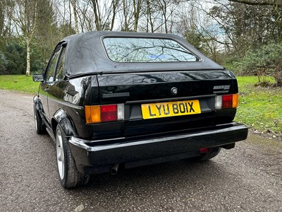 Lot 27 - 1982 Volkswagen Golf Cabriolet GL