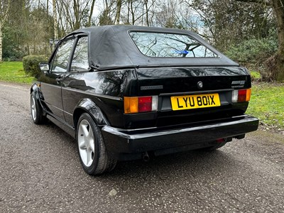 Lot 27 - 1982 Volkswagen Golf Cabriolet GL