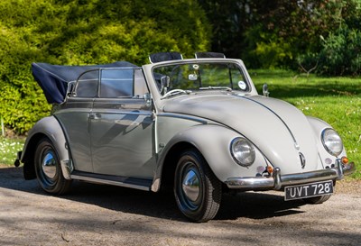 Lot 90 - 1954 Volkswagen Beetle Cabriolet